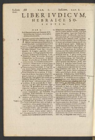 Liber Ivdicvm, Hebraice Sophetim.