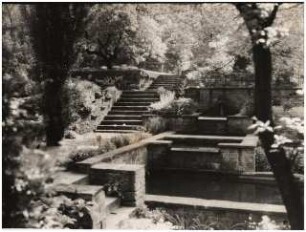 Garten Bergius, Heidelberg: Wasserterrassen