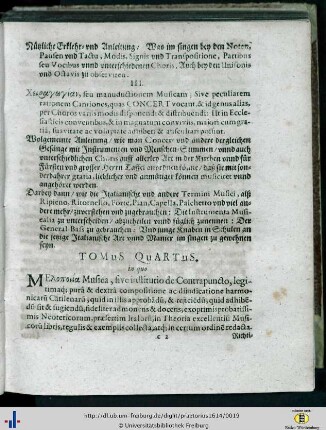 Tomus Quartus.