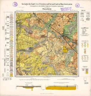 [2324] Pinneberg, Geologische Karte von Preußen und benachbarten Bundesstaaten