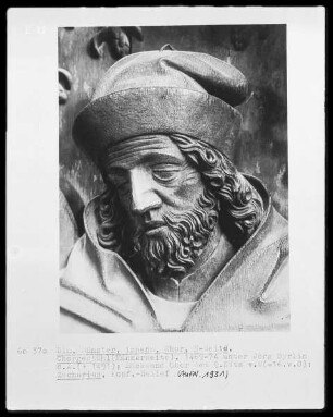 Gestühl, Reliefs, Zacharias und Haggai