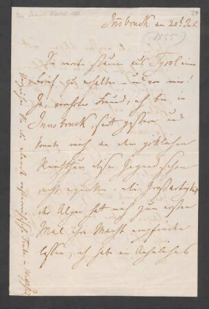 Brief an Hermann Härtel : 20.07.1855