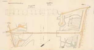 Straßenbrücke über die Süderelbe, Hamburg-Harburg: Lageplan 1:1000