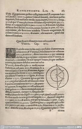 21. Quae sit ratio dimetientium orbis terrae & Veneris.