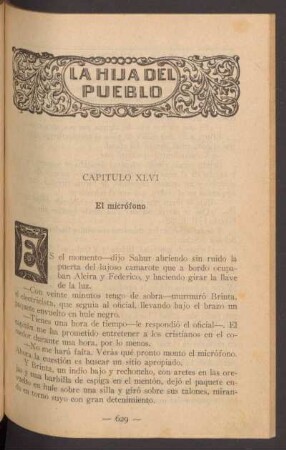 Capítulo XLVI - El micrófono