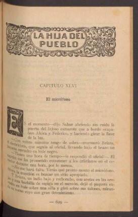 Capítulo XLVI - El micrófono