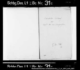 Verkauf des Hauses des von Mengerßen