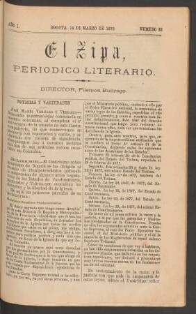 1878,1,32: año 1, número 32 (14 de marzo de 1878)