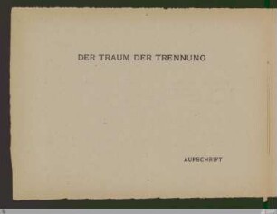Aufschrift