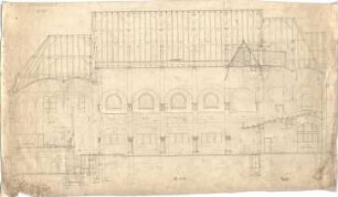 Dolmetsch, Heinrich; Stuttgart; Markuskirche - Längsschnitt