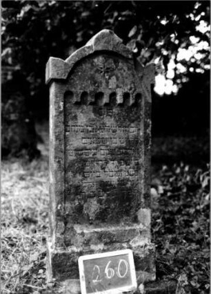 Grabstein 260 [Nir S. 152 Nr. 15.02]