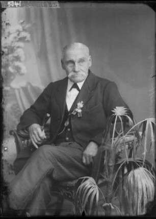 Kriegsveteran Bischoff aus Seckach