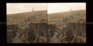 Häuser, Platz und Kirche San Francisco, La Paz
