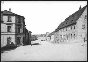 Hartha. Marktplatz