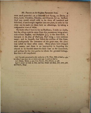 On the Rudston Pyromidal Stone : Read at the Society of Antiquaries 9. May 1776