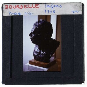 Bourdelle, Bildnis von Jean-Auguste-Dominique Ingres