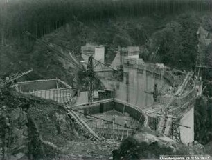 Okertalsperre, 1952-1955