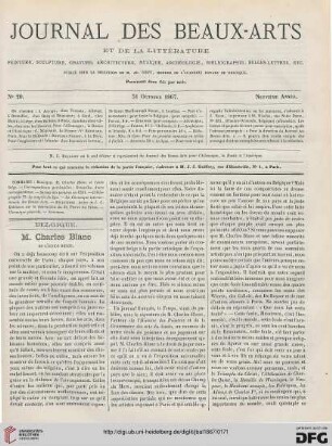 Nr. 20 (31 Octobre 1867)