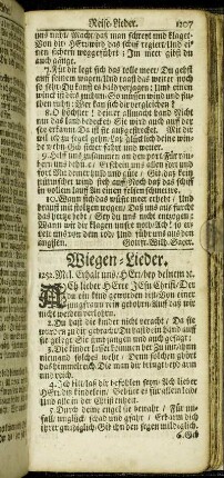 Wiegen-Lieder.