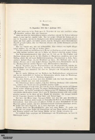 10. Kapitel: Verdun. 25. Dezember 1916 bis 1. Februar 1917