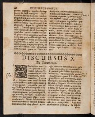 128-144, Discursus X. De Juramento.