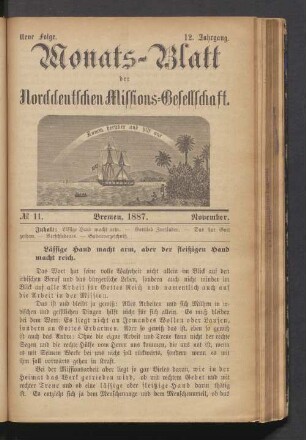 N°. 11. 1887. November