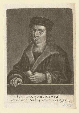 Anthonius Ebner; gest. 1492