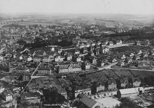 Genossenschaftssiedlung Geyersberg in Döbeln : Blickrichtung Osten