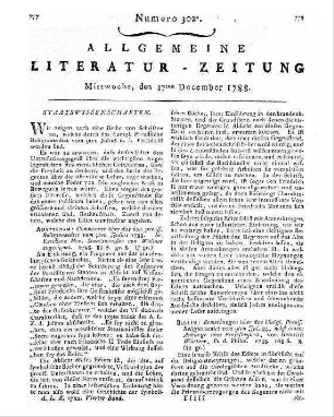 Weber, Michael: Was hat man von dem Edicte des Königs in Preußen, die Religionsverfassung in den Preußischen Staaten betreffend, zu halten?. - Wittenberg : Kühne, 1788