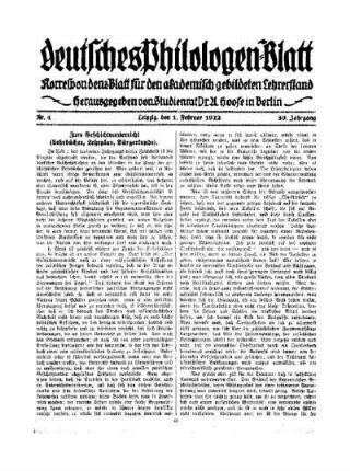 Zum Geschichtsunterricht (Lehrbücher, Lehrplan, Bürgerkunde)