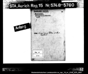 Hausierkonzessionen und -gesuche: Bernhard Heinrich Pelken aus Horst (Steinfurt), Kesselflicker