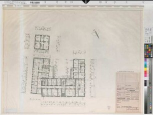 Brilon, Finanzamt, Hauptgebäude, Kellergeschoss, Grundriss, Bestandsplan