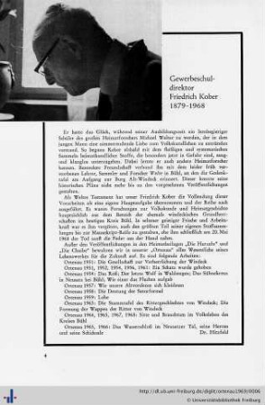 Nachrufe, Jahres- und Fachgruppenberichte