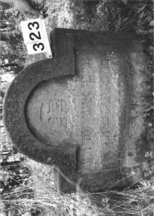 Grabstein 323