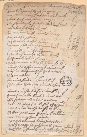Herr Lutherus thät sagen - BSB Cgm 6250(6
