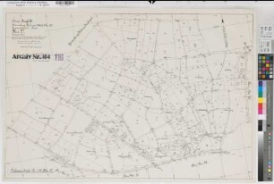 Dülmen, Stadt und Kspl., Haus Dülmen (Dülmen), Umlegung Dülmen, Reinkarte Dülmen Stadt Flur 27