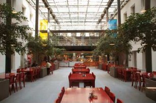 Neuer Sächsischer Landtag, Bibliothekskonzeption für das Bildungsland Sachsen : Vorstellung der "Bibliothekskonzeption für das Bildungsland Sachsen" im Sächsischen Landtag, 8. Mai 2008. Konzeption Prof. Dr. Thomas Bürger, Generaldirektor Sächsische Landesbibliothek – Staats- und Universitätsbibliothek Dresden (SLUB). Landtagskantine