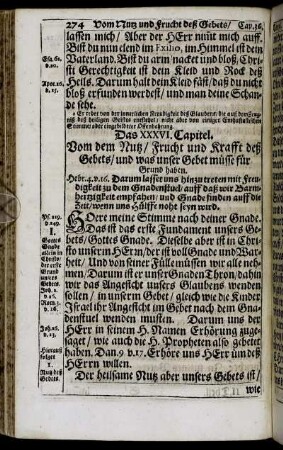 Das XXXVI. Capitel. - Das XL. Capitel.