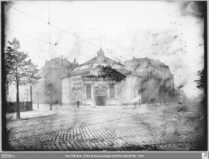 Niddastraße 72-76 Ecke Hohenzollernstraße 15-19 jetzt Düsseldorfer Straße 15-19 nach Nordwesten