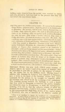Chapter VII. Bagh Sing opposes the faithless court of Ambér ...
