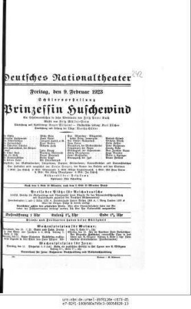 Prinzessin Huschewind