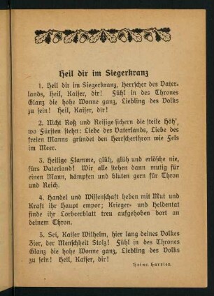 3-10, Heil dir im Siegerkranz - Köln am Rhein, du schönes Städtchen
