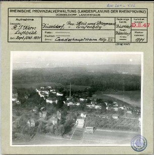 Düsseldorf-Grafenberg, Provinzialheilanstalt