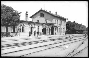 Miltitz. Bahnhof