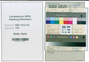 Entnazifizierung Herta Buldt , geb. 21.10.1914 (Schneiderin)