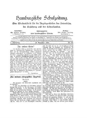 Aus meinem pädagogischen Tagebuch : (Schluß)
