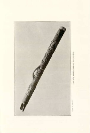 Plate CXIV. Bamboo tube for carrying basi