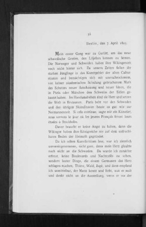 Berlin, den 7. April 1893.