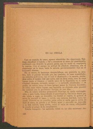 En la orilla