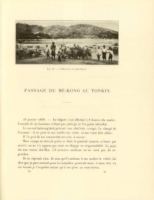 Passage du Mé-Kong au Tonkin